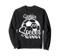 Senior Soccer Nanna 2024 Class Sweatshirt - Casual Everyday Wear Unisex