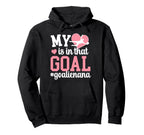 Proud Soccer Goalie Nana Soccer Hoodie - Custom Art Print for Adults