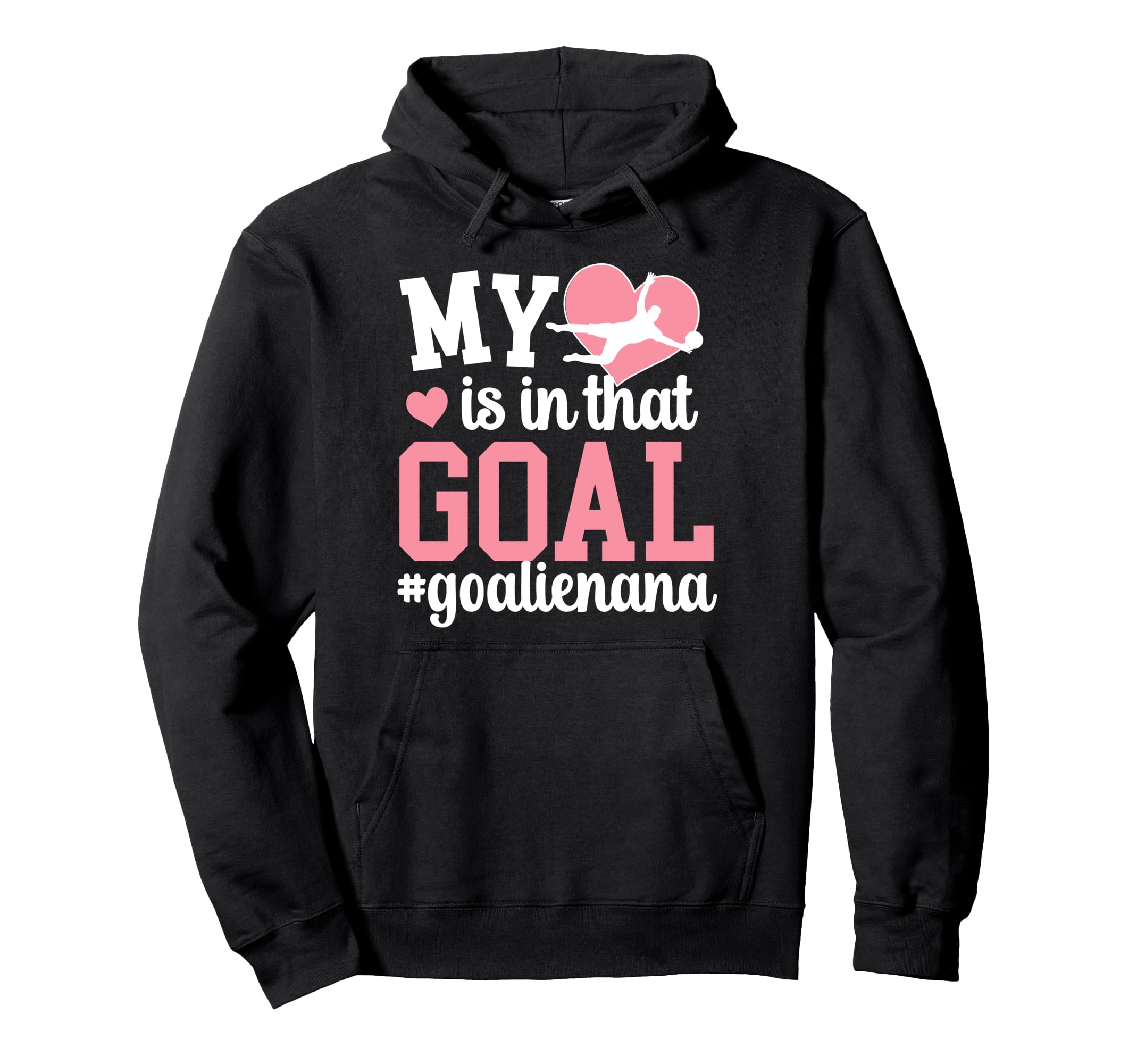 Proud Soccer Goalie Nana Soccer Hoodie - Custom Art Print for Adults