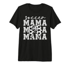 Soccer Mama Coquette Soccer Mom Soccer T-Shirt - Unique Graphic Men Women