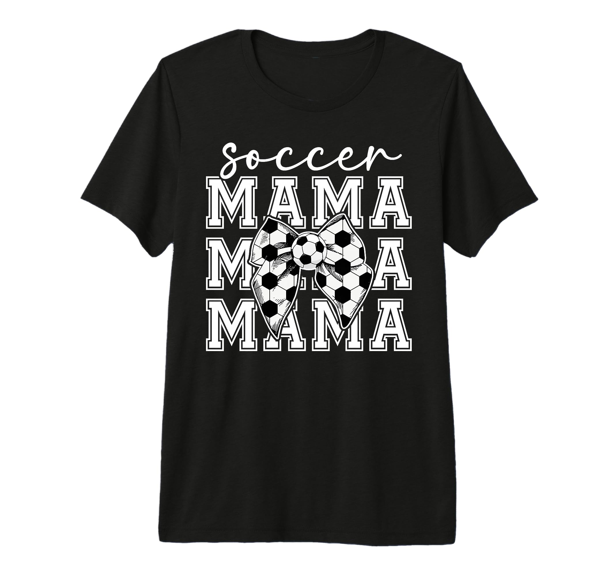 Soccer Mama Coquette Soccer Mom Soccer T-Shirt - Unique Graphic Men Women