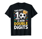 This Is Now Double Digits 10Th T-Shirt - Casual Everyday Wear Unisex