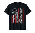 American Flag Soccer Player Usa T-Shirt - Aesthetic Graphic Unisex