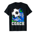 Soccer Coach Sports Coaching Staff T-Shirt - Aesthetic Graphic Men Women
