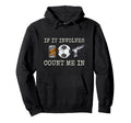 Soccer Player Football Goalie Goalkeeper Hoodie - Novelty Apparel Unisex