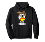 Ball Mom Funny Softball Volleyball Hoodie - Fun Novelty Design for Adults