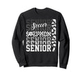 Senior 2027 Soccer Stepmom Proud Sweatshirt - Fun Novelty Design Men Women