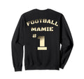 French Football Grandma Sweatshirt - Unique Graphic for Adults