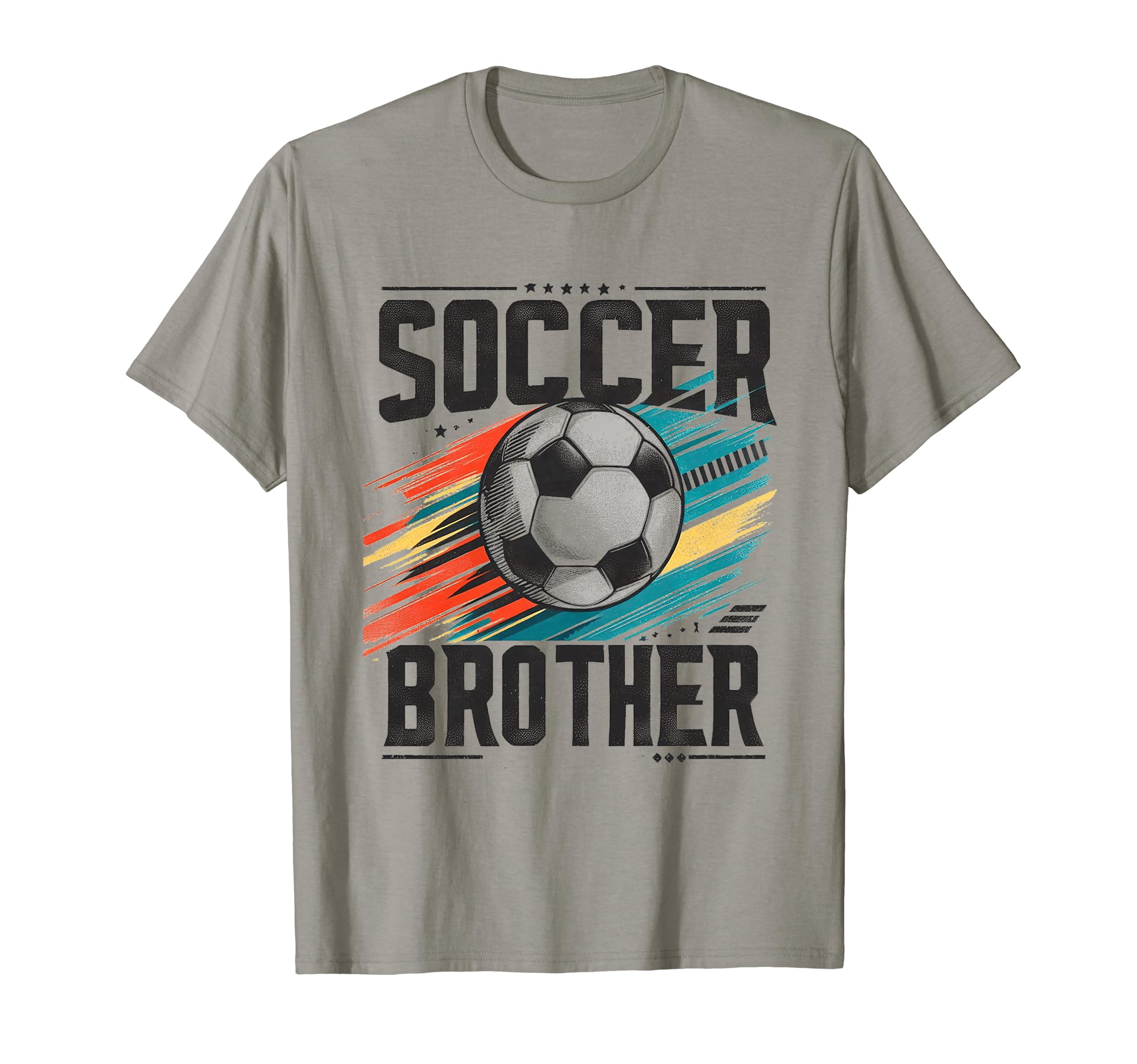 Soccer Brother Family Matching T-Shirt - Casual Everyday Wear Men Women