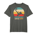12Th Birthday Gift Soccer Awesome Since T-Shirt - Graphic Print for Adults