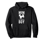 Mom Birthday Soccer Birthday Mom Hoodie - Casual Everyday Wear Men Women