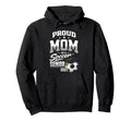 Proud Mom Soccer Senior Class 2027 Hoodie - Aesthetic Graphic Unisex