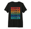 Soccer Soccer Players Gift Tri Blend T-Shirt - Streetwear Style for Adults
