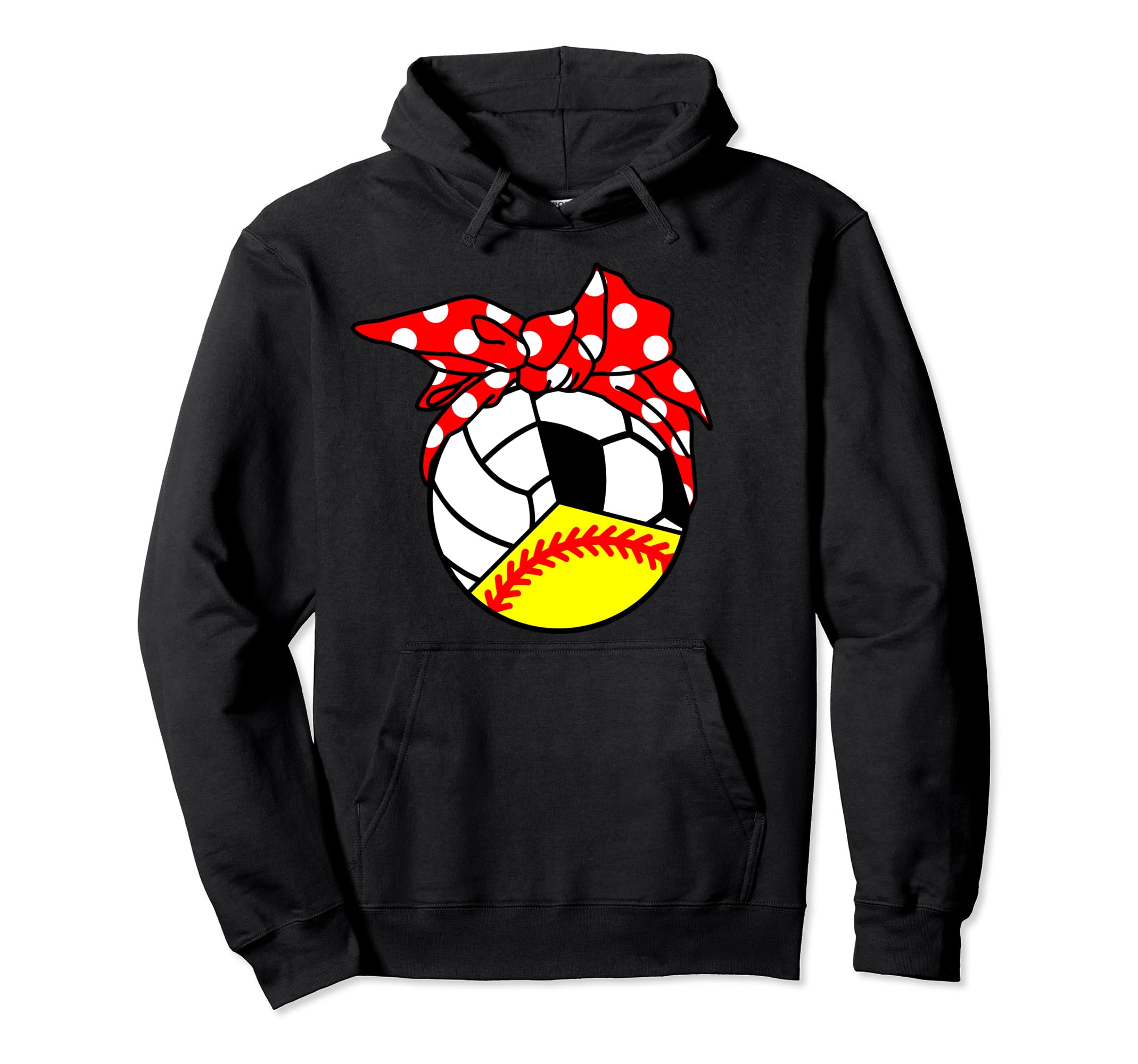 Softball Volleyball Soccer Player Mom Hoodie - Minimalist Print Men Women