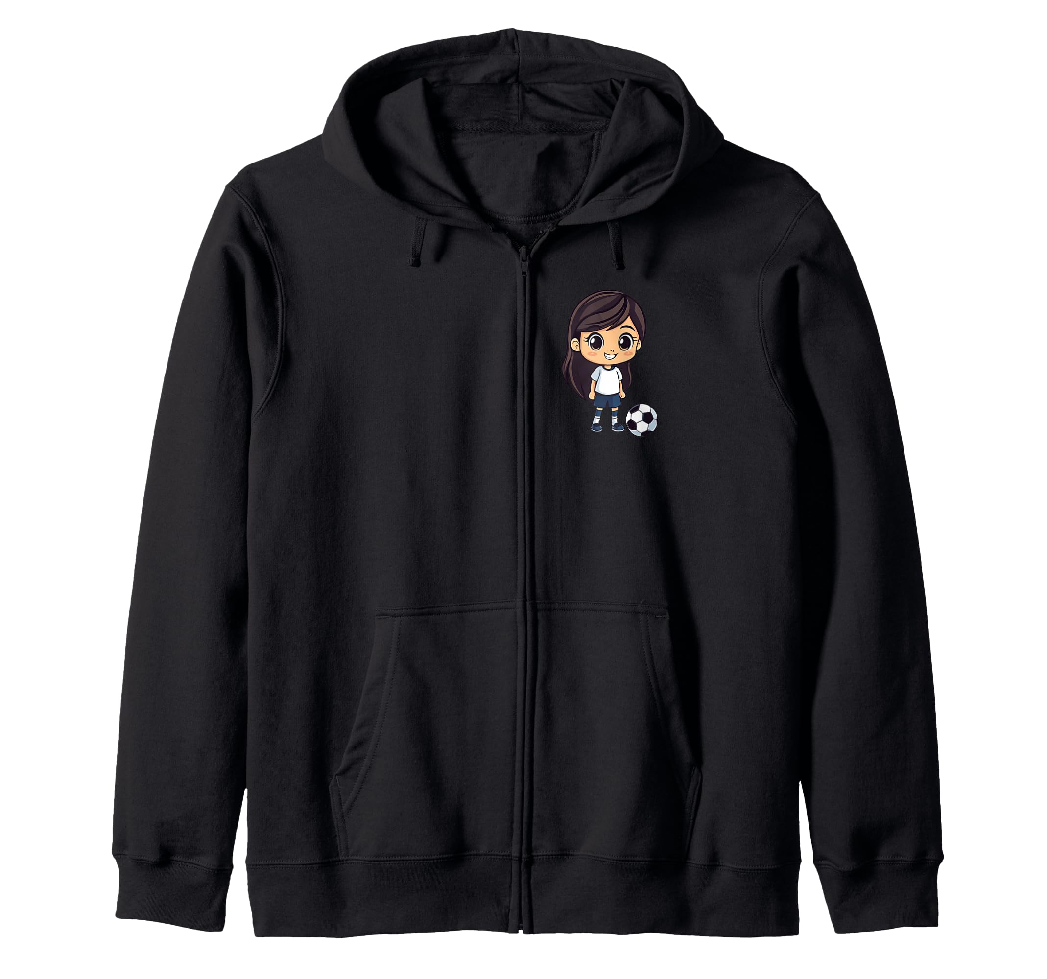 Soccer Player Sweatshirt - Graphic Print Men Women