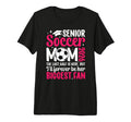 Soccer Senior Mom 2026 Proud Soccer T-Shirt - Minimalist Print Men Women