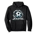 Soccer Ball Break Wall Soccer Sport Hoodie - Unique Graphic for Adults