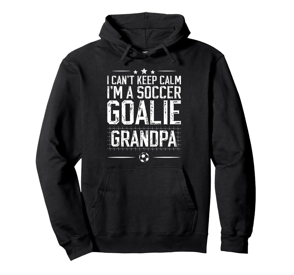 Im Soccer Goalie Grandpa Soccer Hoodie - Minimalist Print for Adults