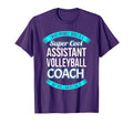 Funny Assistant Volleyball Coach Gift T-Shirt - Unique Graphic Unisex