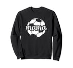 Soccer Mama Proud Soccer Mom Sweatshirt - Custom Art Print for Adults