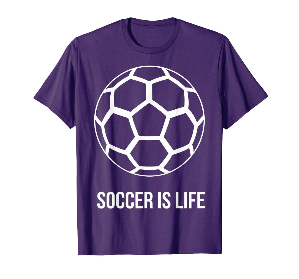 Soccer Is Life T-Shirt - Streetwear Style Unisex