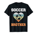 Soccer Brother Family Matching Sport Lover T-Shirt - Graphic Print Unisex