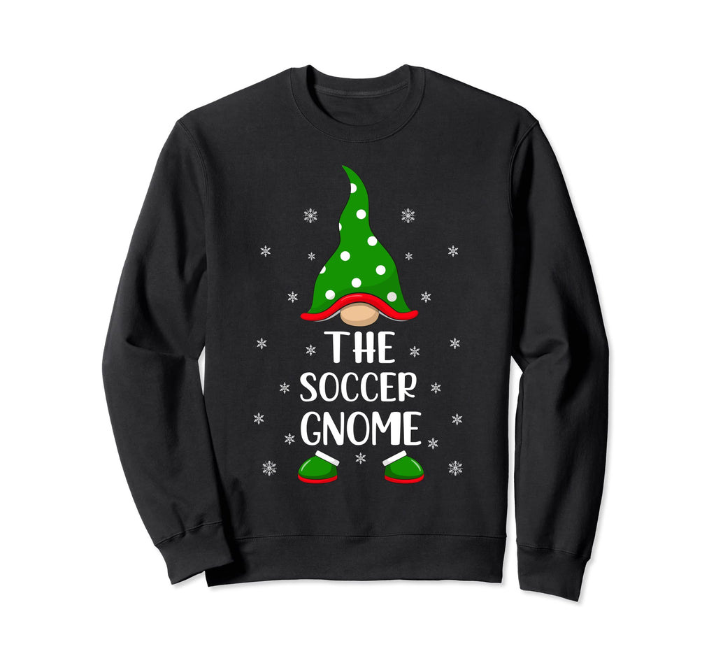 Matching Family Group Soccer Gnome Sweatshirt - Custom Art Print Unisex