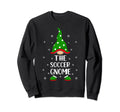 Matching Family Group Soccer Gnome Sweatshirt - Custom Art Print Unisex