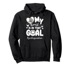 Proud Ice Hockey Goalie Grandma Hoodie - Streetwear Style for Adults