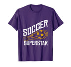 Soccer Superstar Soccer Goalie Sport T-Shirt - Unique Graphic Unisex