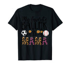 Baseball And Soccer Calls Me Mama T-Shirt - Aesthetic Graphic for Adults