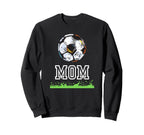 Soccer Mom Essentials Fun Game Day Sweatshirt - Unique Graphic Men Women