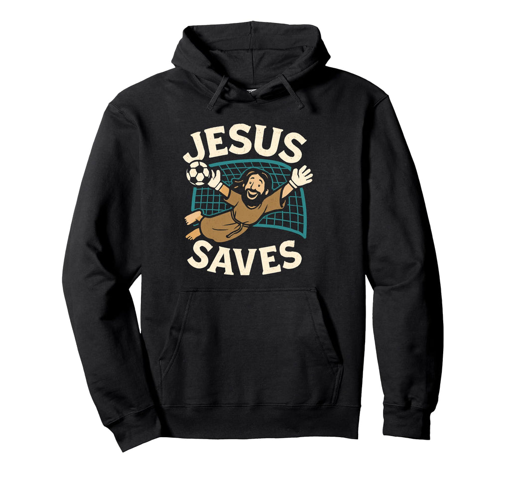 Jesus Saves I Christian Faith I Jesus Hoodie - Fun Novelty Design Unisex