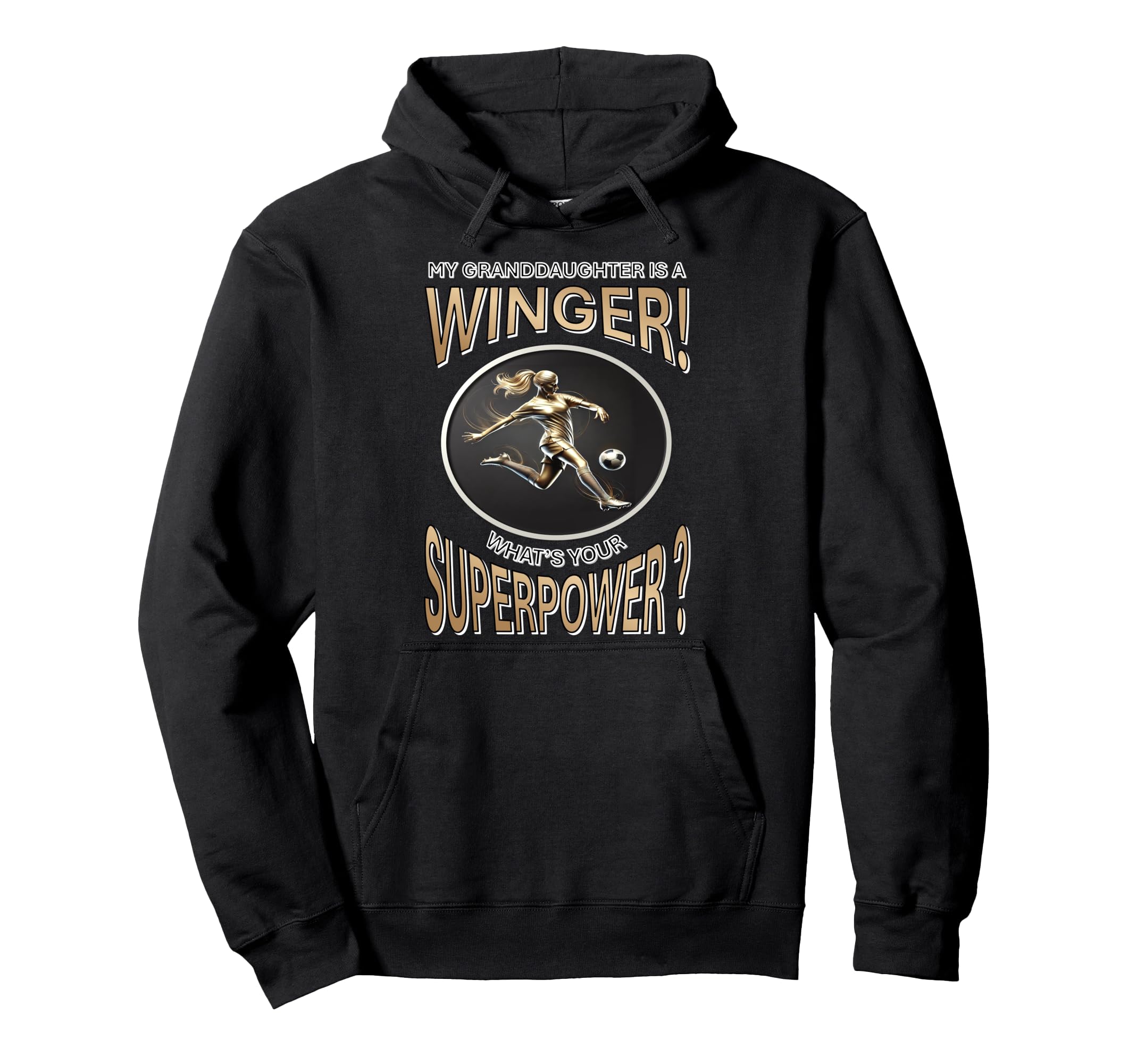 My Granddaughters Winger Whats Your Hoodie - Minimalist Print Unisex