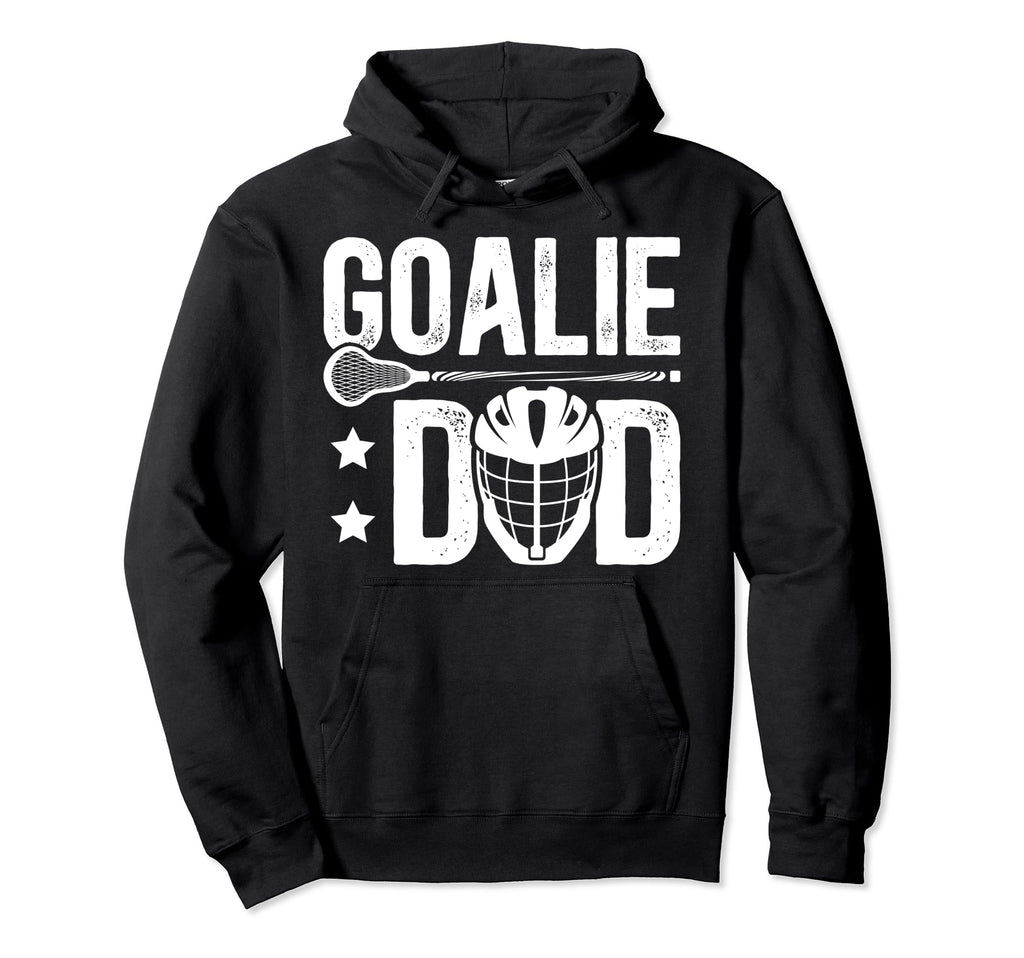 Lacrosse Goalie Dad Lacrosse Hoodie - Minimalist Print Men Women