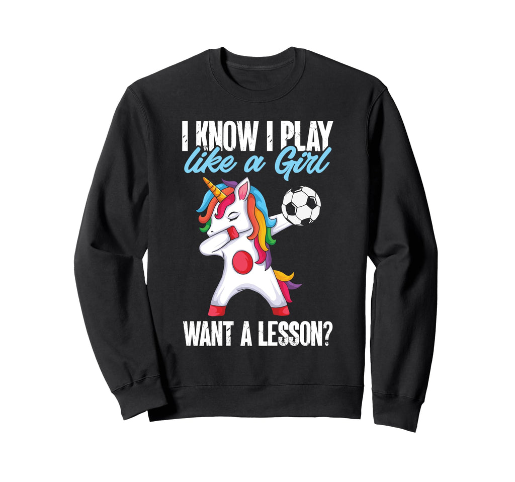 I Play Like Want Lesson Funny Sweatshirt - Aesthetic Graphic Men Women