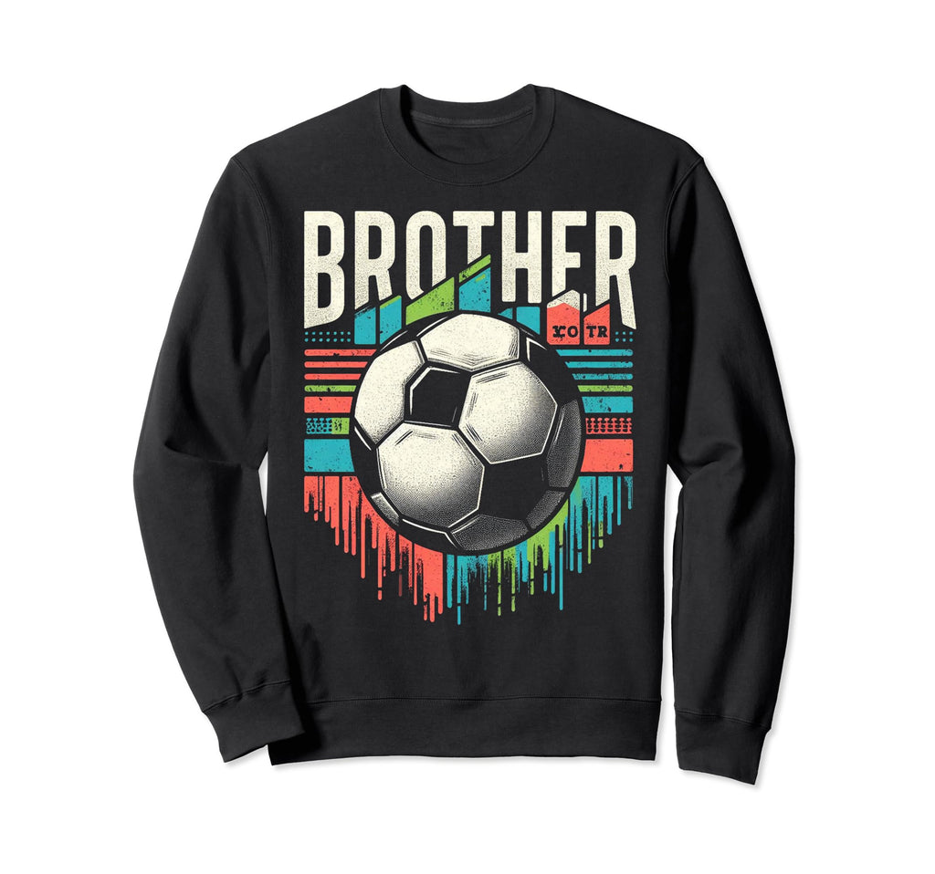 Soccer Brother Family Matching Team Sweatshirt - Unique Graphic Unisex