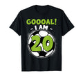 20 Year Old Birthday Soccer Themed 20Thb T-Shirt - Graphic Print Unisex