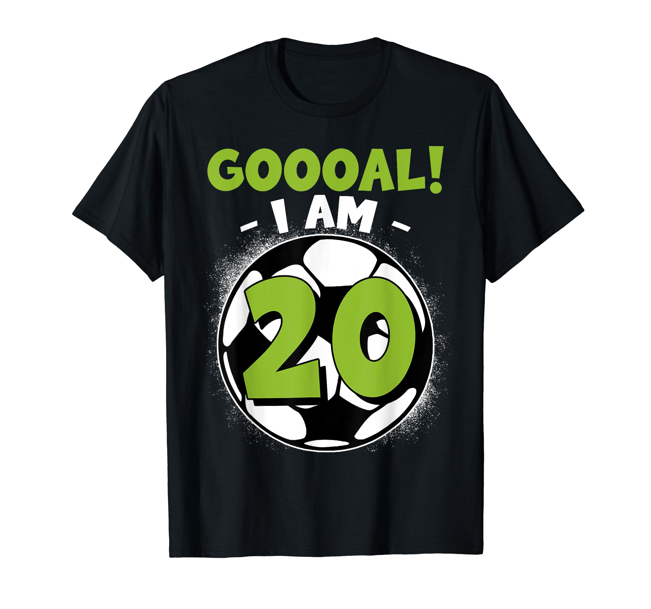20 Year Old Birthday Soccer Themed 20Thb T-Shirt - Graphic Print Unisex
