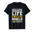 Life Is About Goals And Assists Indoor T-Shirt - Unique Graphic Men Women