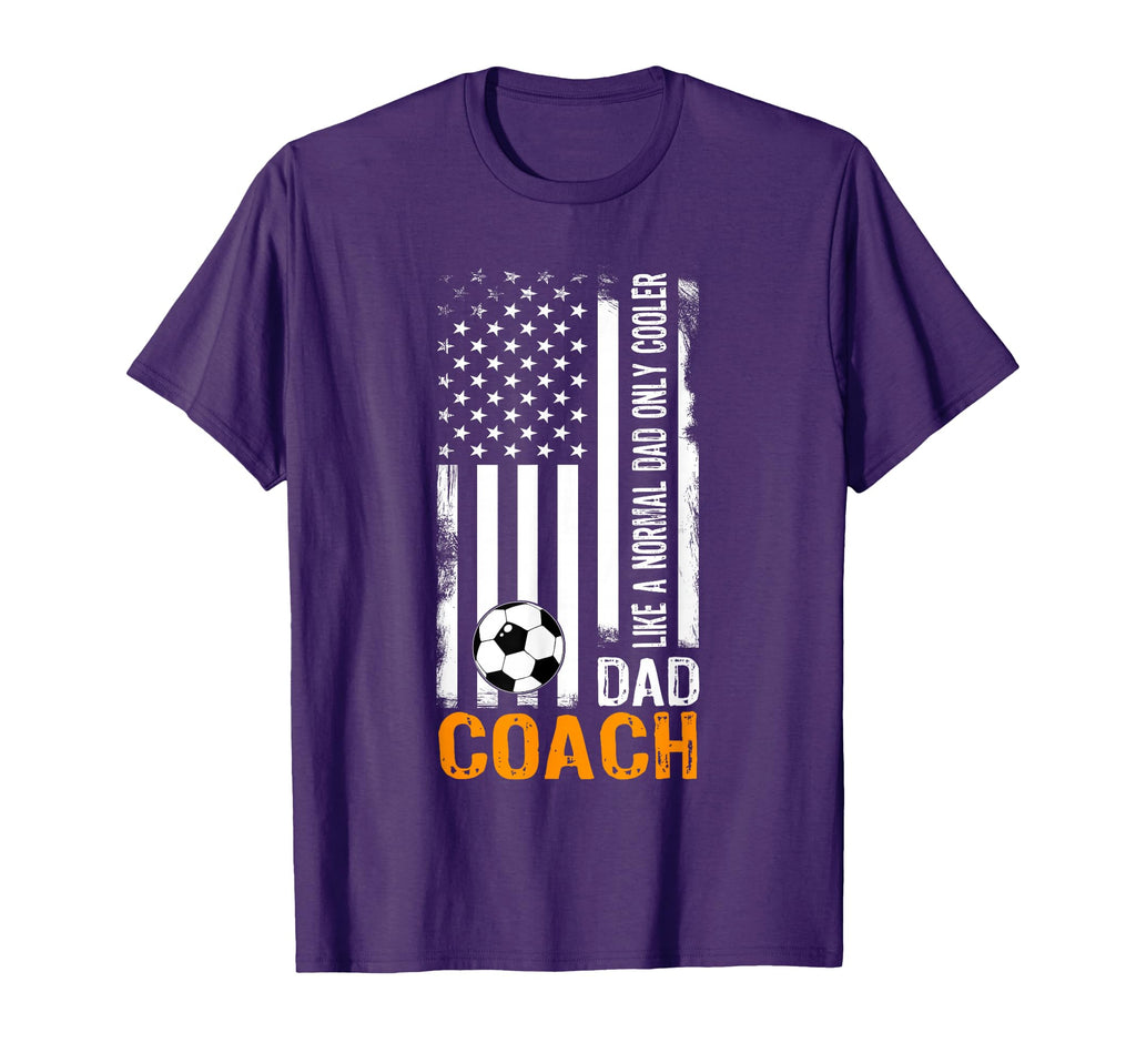 Soccer Coach Dad Like Normal Dad Only T-Shirt - Graphic Print Men Women