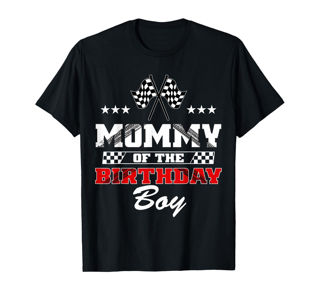 Mommy Birthday Soccer Party Family T-Shirt - Custom Art Print Men Women