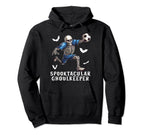 Soccer Skeleton Halloween Soccer Player Hoodie - Custom Art Print Unisex