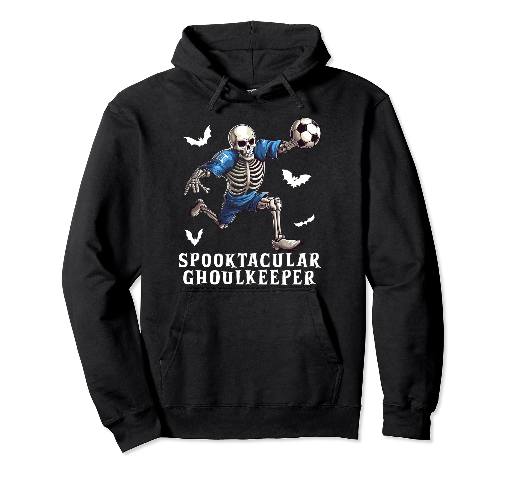Soccer Skeleton Halloween Soccer Player Hoodie - Custom Art Print Unisex