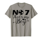 No 7 Thats My Soccer Mom Teez T-Shirt - Trendy Graphic Unisex