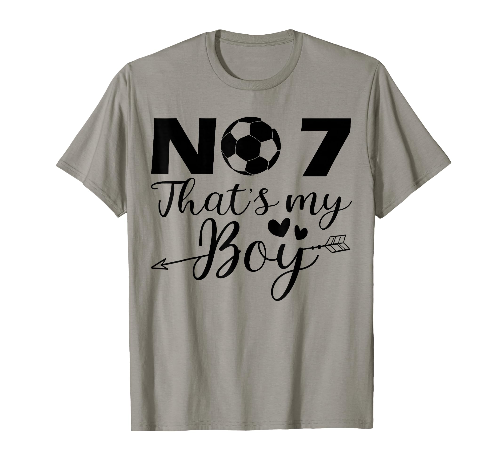 No 7 Thats My Soccer Mom Teez T-Shirt - Trendy Graphic Unisex