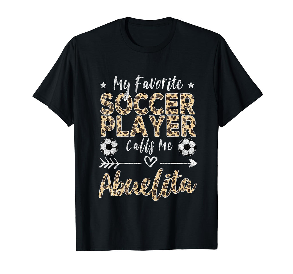 My Favorite Soccer Player Calls Me T-Shirt - Trendy Graphic Unisex
