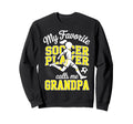 Soccer Favorite Soccer Player Sweatshirt - Fun Novelty Design Men Women