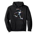 Polygon Art Soccer Sport Player Football Hoodie - Unique Graphic Unisex