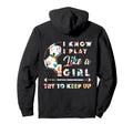Soccer And Soccer Playing Team Hoodie - Casual Everyday Wear for Adults